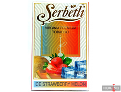 Serbetli (Акциз) 50g - Ice Melon Strawberry (Айс Дыня Клубника)