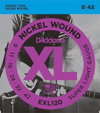 D'Addario EXL120 Nickel Wound