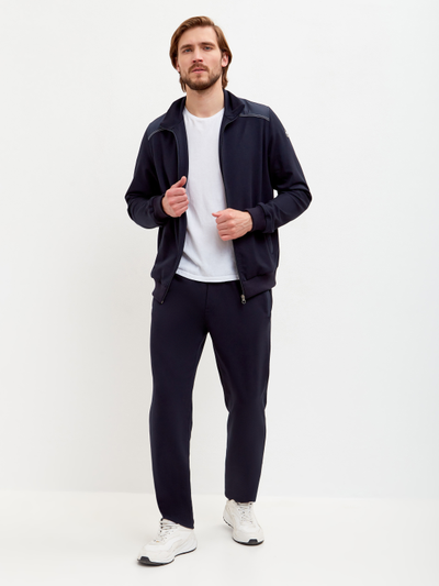 Темно-синий cпортивный костюм мужской 11SKM-1640, RED-N-ROCK'S