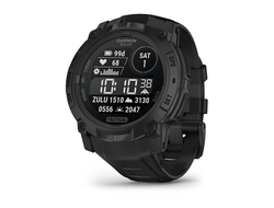 Garmin Instinct 3 50mm Solar Tactical Edition Black with Black Band (010-02935-50 / 010-02935-90)