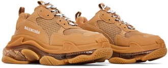 Balenciaga Triple S Clear Sole Light Camel