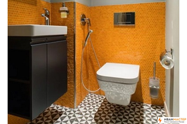 Монтаж электрики в туалете