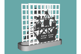 Подставка для салфеток 70х70х25 мм 