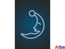 Световое панно Месяц