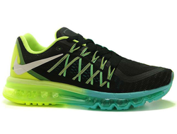 Nike Air Max 2016 чёрные с зеленым (41-45) Арт. 10М