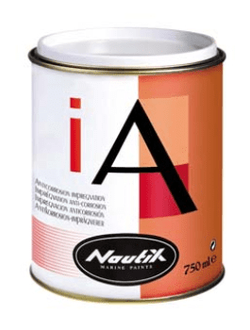 Грунт «NAUTIX iA для pA» однокомпонентный полиуретановый антикоррозийный пропиточный для киля и корпуса из чугуна и стали НИЖЕ и ВЫШЕ ВАТЕРЛИНИИ СЕРЫЙ, 0.75