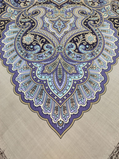 Павловопосадский платок Огненный танец 1963-2