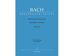 Bach, J.S. Weihnachts-Oratorium BWV248 Klavierauszug (dt/en)