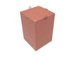 Емкость для приямка металлическая Каскад Стандарт