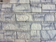 Декоративная облицовочная плитка под сланец Kamastone Демидовский 2192 белый с серым, для наружной и внутренней отделки