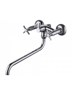 Смеситель для ванны Milardo Torrens TRSSBLCM10 двухвентильный без душевых акссесуаров