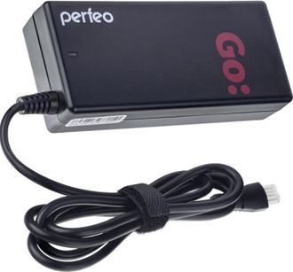 Универсальный блок питания (зарядное устройство) для ноутбуков PERFEO GO, HP 90W ULA-90H (черный)