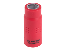 Головка торцевая диэлектрическая шестигранная 1/4", 8 мм KING TONY 2335VE08M