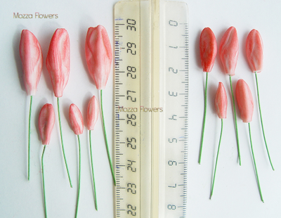 "Бутоны фрезии" силиконовый молд .