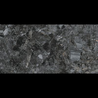 MarbleSystem, 60х120 см, керамогранит, Бреча Черный Лаппато R9 Ректификат, K948087LPR