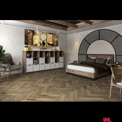 Кварцвиниловая плитка Damy Floor London LVT Ковентри / Coventry 190707EL-01-LVT 43 класс толщина 2.5 мм с фаской клеевая 3.2 м2