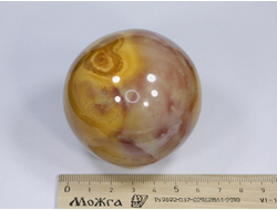 Шар Яшма мукаит (моокаит), Австралия (64 мм, 346 г) №18457