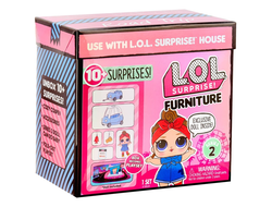 MGA Entertainment L.O.L. Surprise Furniture Road Trip Мебель для дома Путешествие в фургончике с Бизи Биби 2 серия, 561740