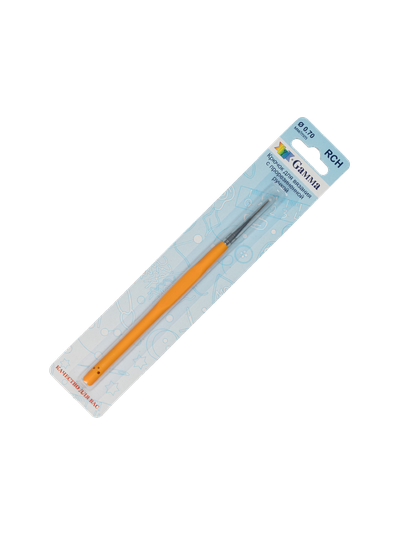 Крючок с прорезиненной ручкой Gamma 0,7 мм