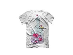 Футболка 3D с полной запечаткой #11 на День влюблённых, 14 февраля