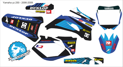 Yamaha YZ YZF 250 2006 - 2009 №231