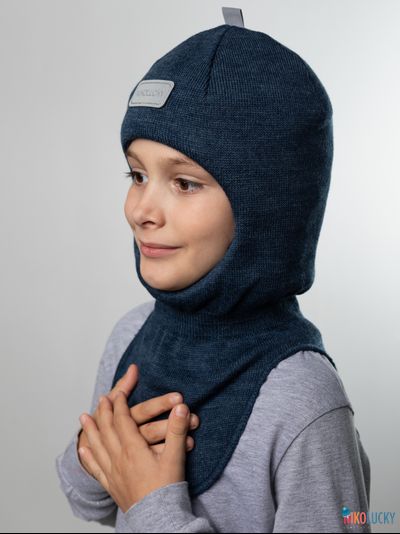 Шапка-шлем "NK"   20101-01, цвет джинс р. 54-56