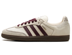 Adidas Samba OG Wonder White Maroon