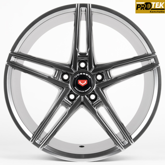 Комплект дисков R18 8,5J ET+35 5*114,3 Vossen TC02-SL052 Серебро темное (81194)