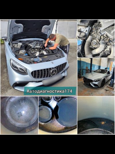 Эндоскопия цилиндров бензинового и дизельного двигателя авто, эндоскопия катализатора Челябинск. Leak test (лик тест) проверка герметичности цилиндров и замер компрессии.