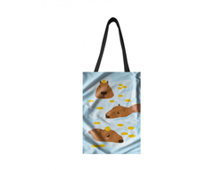 Сумка-шоппер вертикальная Капибара, Kapibara-san №43