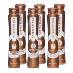 Набор для выпрямления волос Coffee Smash, 1000/1000/1000 мл.