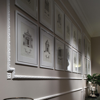 Молдинг гибкий P2020F - 4,4*2,6*200см