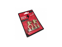 Клеммы аккумулятора цинковые универсальные (АКБ - 012) комплект 2 шт.