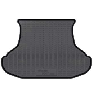 Коврик в багажник пластиковый (черный) для LADA ВАЗ 2111  (Борт 4см)