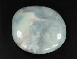 Берилл голубой (Аквамарин), полировка плоская, Бразилия (39*37*9 мм, 28 г) №35647