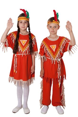 Карнавальный костюм индейца (мальчик)