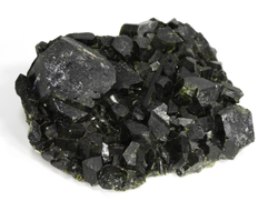 Эпидот, сросток кристаллов, Перу (68*54*27 мм, 129 г) №35872