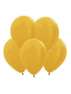 Металл. Яркое золото. "12" дюймов