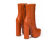Арт. 15. Оранжевые ботильоны "Met"