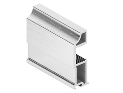 Вертикальный профиль Slim Line Серебро Крацованное L=...мм  AV0650.VP540.SLXAN.CJ  ARISTO