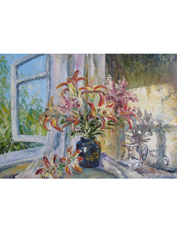 Картина Детства глоток Круглова Светлана