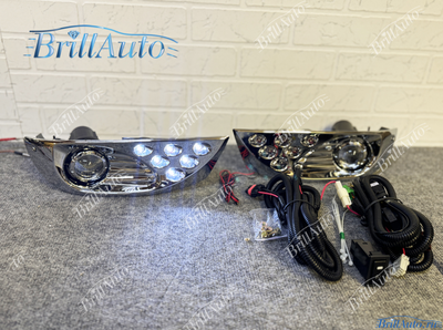 Противотуманки Toyota Prado 120 (1 линза под лампу)