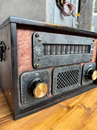 Radio with commode