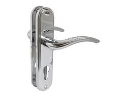 Комплект ручек АЛЛЮР 132-1 61,5 мм CP хром  [98489]