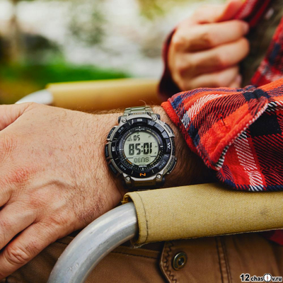 Часы Casio Pro Trek PRG-340T-7ER купить в интернет-магазине 12chasov.ru