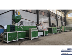 Линия по производству пленки под пряжу мешков из полипропилена