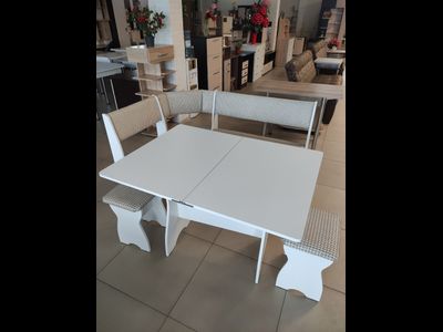 Кухонный уголок "Березка эконом белый new " (БР)