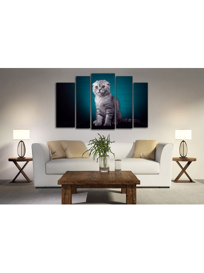 Модульная картина "Позирует"