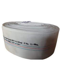 Шланг напорный "Умница" ШП-4д-6 Бар  Ø 100 мм - 4" (40м)