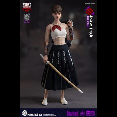 ПРЕДЗАКАЗ - Японская школьница-якудза - Коллекционная фигурка 1/6 Yank? sh?jo (AT045) - Worldbox ?ЦЕНА: 25600 РУБ.?